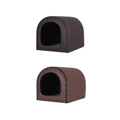 Warm Dog House Thermal Kennel Weatherproof Wearproof Cat Nest Pet Supplies for 3-7kg Pets Small and Medium-sized Pets Kitten