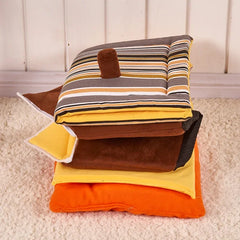 Soft Indoor Pet Dog House Removable Cover Mat Dog House Beds for Small Medium Dogs Cats Puppy Kennel Pet Tent Casa Para