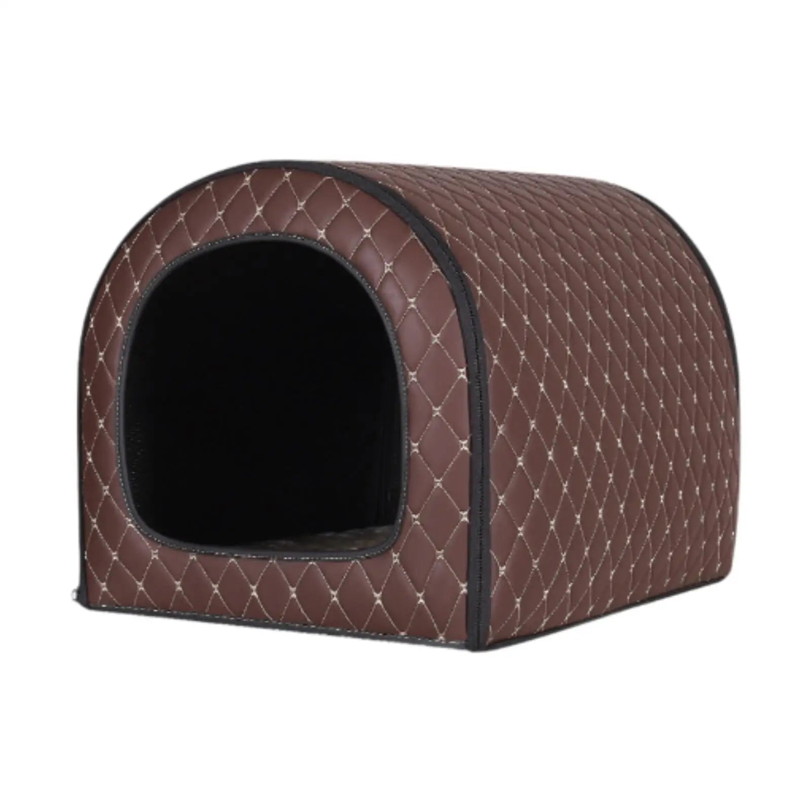 Warm Dog House Thermal Kennel Weatherproof Wearproof Cat Nest Pet Supplies for 3-7kg Pets Small and Medium-sized Pets Kitten