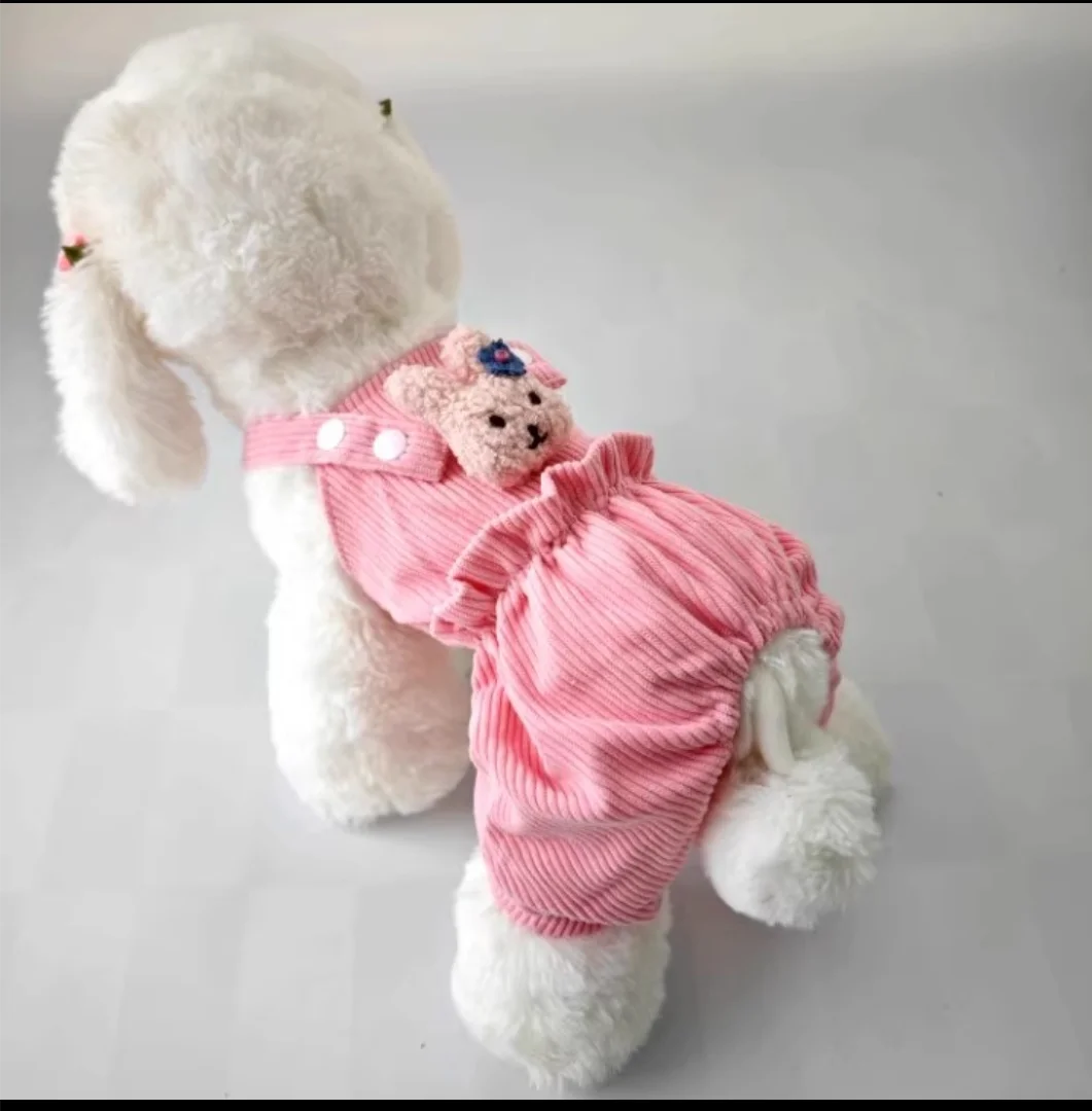 Cute Dog Jumpsuit Dog Clothes