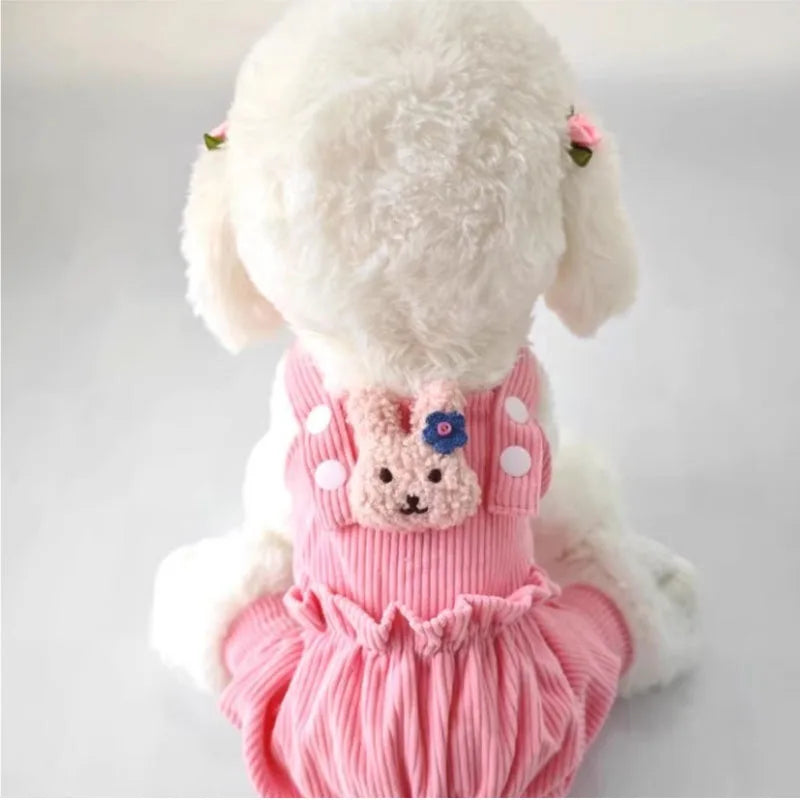 Cute Dog Jumpsuit Dog Clothes