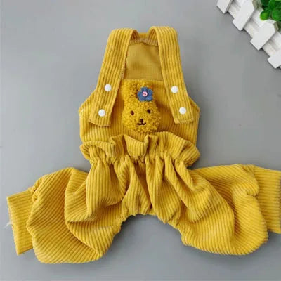 Cute Dog Jumpsuit Dog Clothes